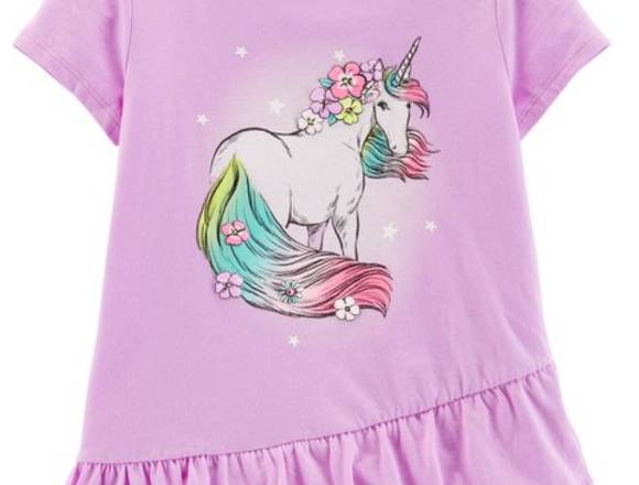 Blusa camiseta manga corta Niña  7 años