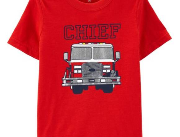 Camiseta roja ´CHIEF´ niño 5 años