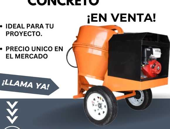 Mezcladora de Concreto en venta