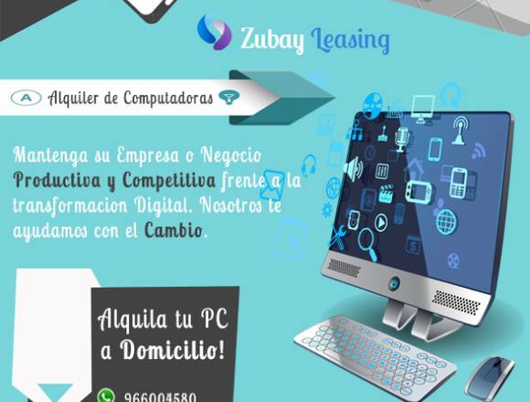 ALQUILER DE COMPUTADORAS PARA NEGOCIO O ESTUDIO