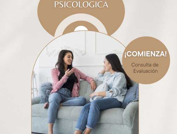 PSICOLOGA-PSICOLOGO ONLINE (TERAPIA)