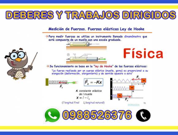 FISICA,QUIMICA,MATEMATICA,TRABAJOS ,NIVELACIONES