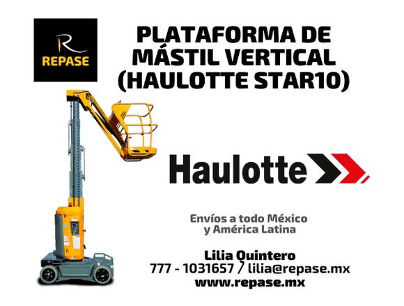 Plataforma de Mastil Vertical (Haulotte)