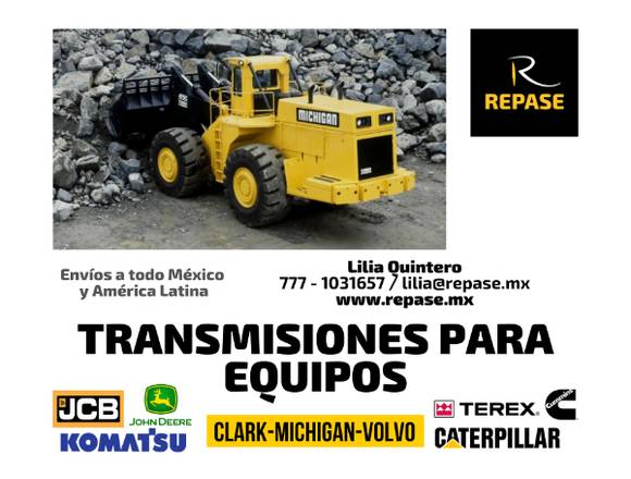 Transmisiones para equipos JCB