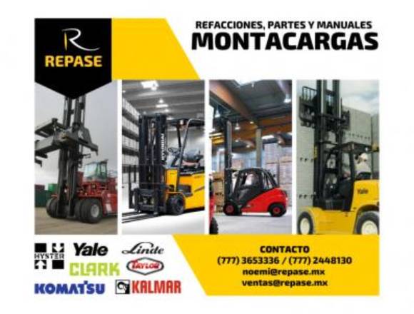 REFACCIONES Y PARTES MONTACARGAS 