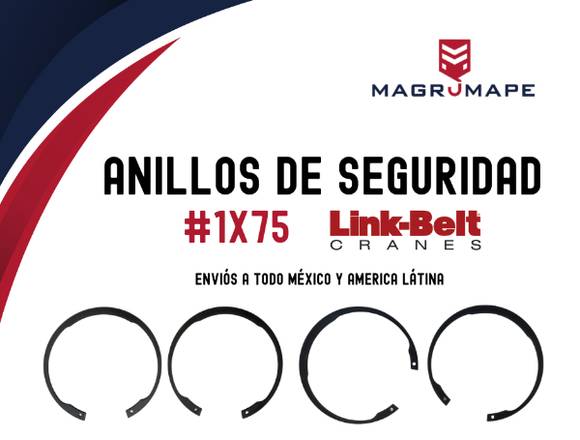 ANILLOS DE SEGURIDAD 1X75 LINK BELT