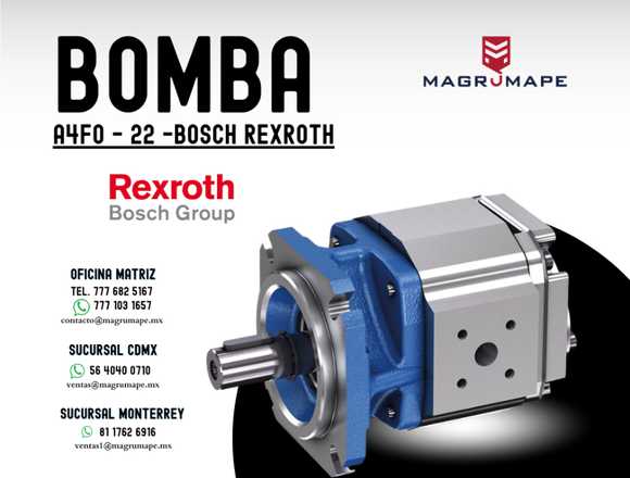 BOBAS A4F0 - 22- BOSCH REXROTH