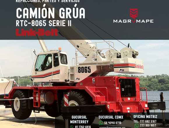 REFACCIONES PARA CAMION GRUA RTC-8065 LINK BELT