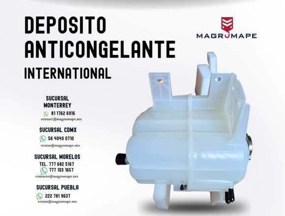 DEPOSITO ANTICONGELANTE PARA CAMION INTERNATIONAL