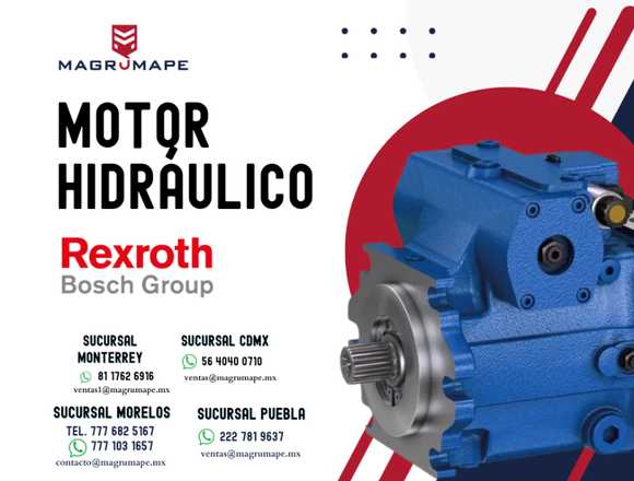 MOTOR HIDRAULICO REXROTH - BOSCH