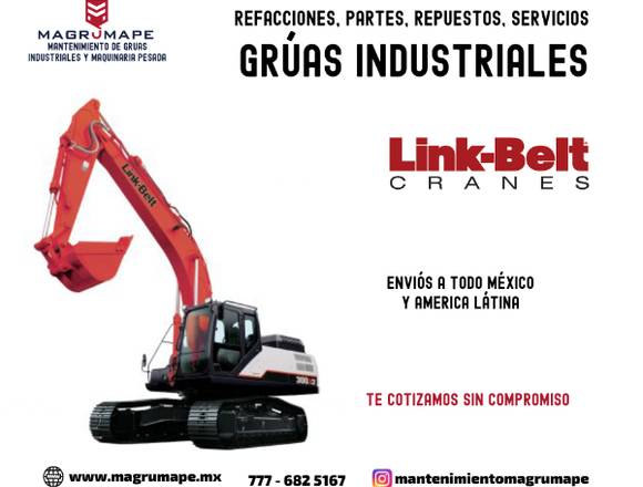 GRÚAS INDUSTRIALES LINK BELT