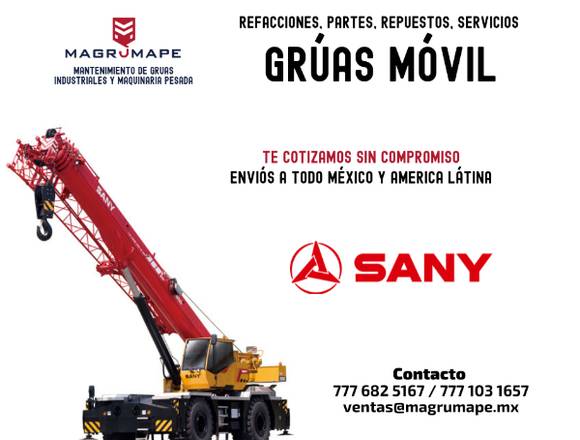 GRUAS INDUSTRIALES SANY