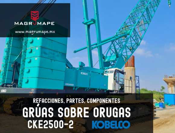 GRÚAS SOBRE ORUGAS CKE2500-2 KOBELCO