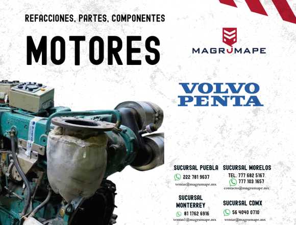 PARTES PARA MOTOR VOLVO PENTA 