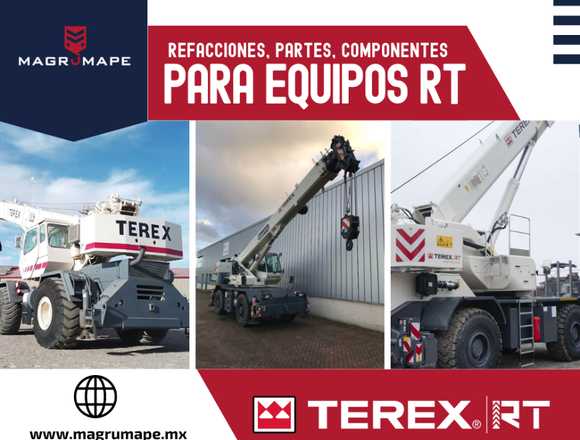 REFACCIONES PARA EQUIPOS TEREX RT