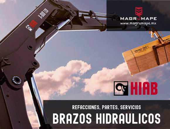 REFACCIONES Y PARTES PARA BRAZO HIDRAULICO HIAB