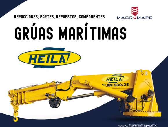 REFACCIONES PARA GRÚAS MARITIMAS HEILA