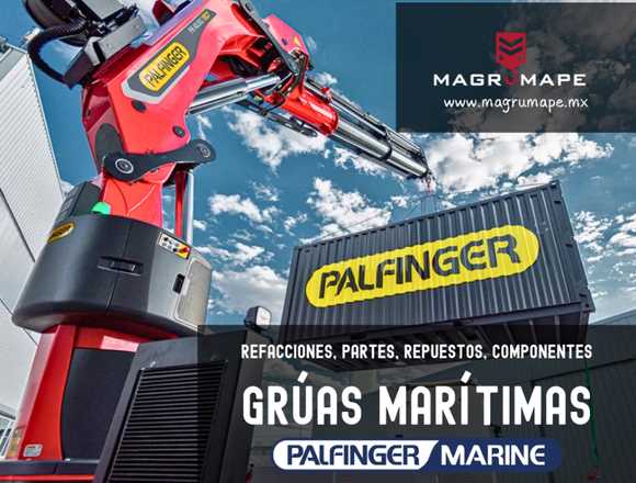 REFACCIONES PARA GRÚAS MARITIMAS PALFINGER MARINE