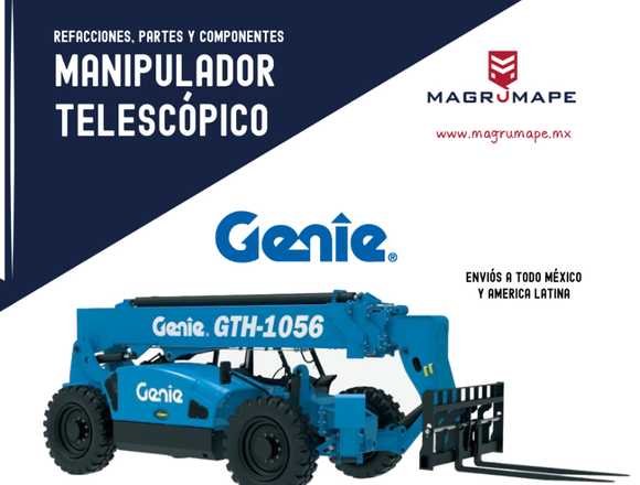 REFACCIONES PARA MANIPULADOR TELESCOPICO GENIE