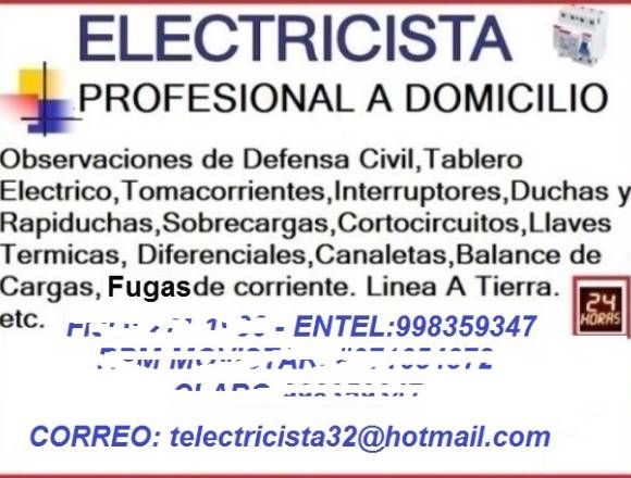  Electricista San Isidro Eficaz 991473478