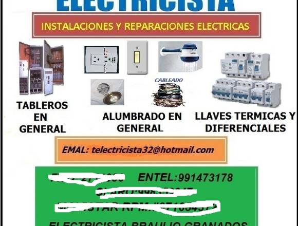 Electricista Miraflores Domicilio Habil 991473178