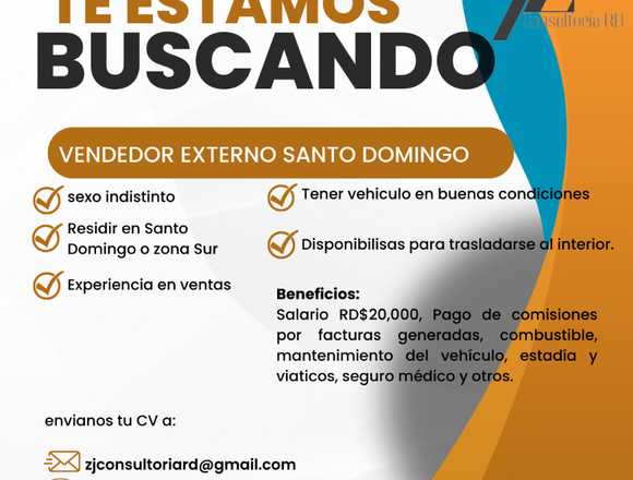 Vendedores ranchero para Santo Domingo 