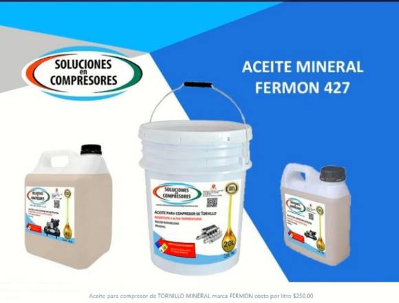 Aceite MINERAL FERMON 427