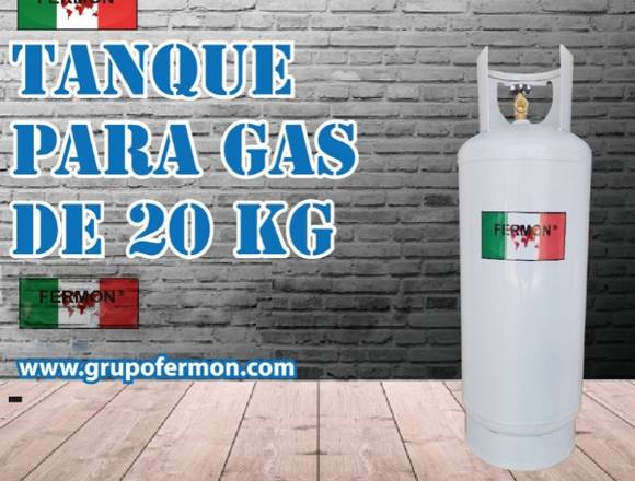 TANQUE PORTATIL 20 KG P/GAS