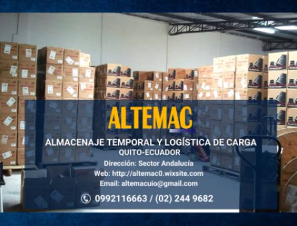 BODEGAS ALTEMAC - ALMACENAJE Y LOGÍSTICA DE CARGA