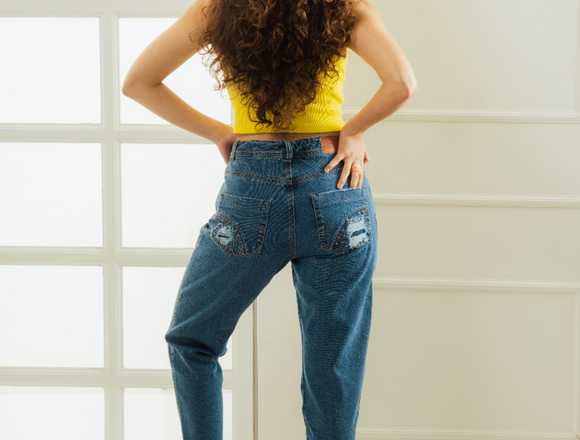 JEAN MOM FIT PARA DAMA