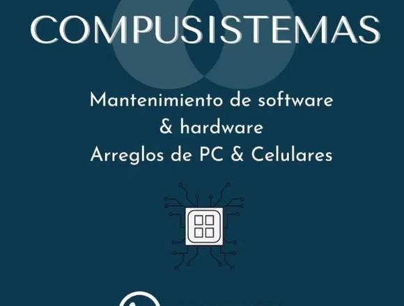 Mantenimiento de computadores y celulares.