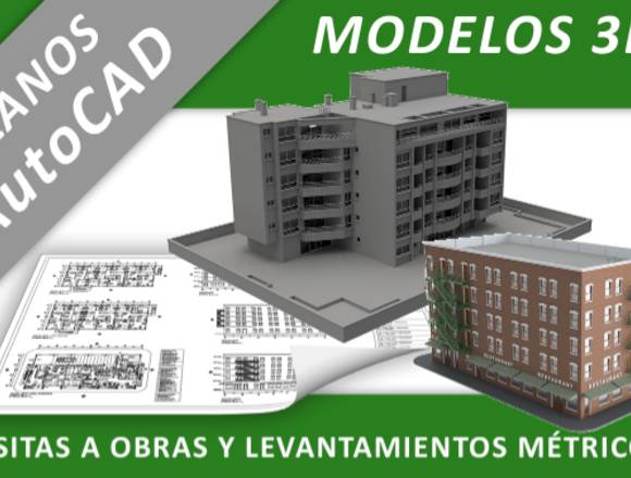 PLANOS EN AUTOCAD DE BIENES INMUEBLES