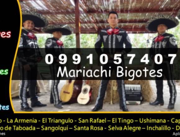 Mariachis en Sangolquí 30 dólares 10 canciones