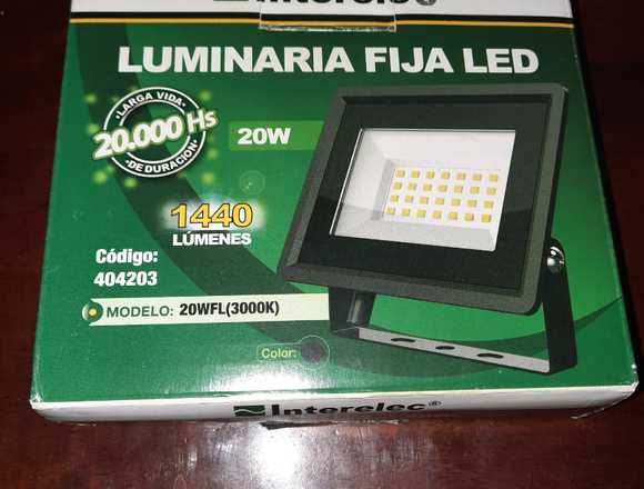 REFLECTOR LED PARA INTERIOR O EXTERIOR DE 20WATS