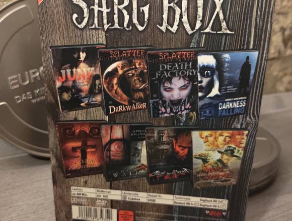 Sarg Box – 8 Filme DVD Box FSK 18