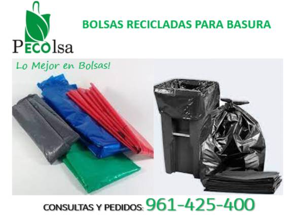 BOLSAS PARA BASURA - PECOLSA DEL PERÚ