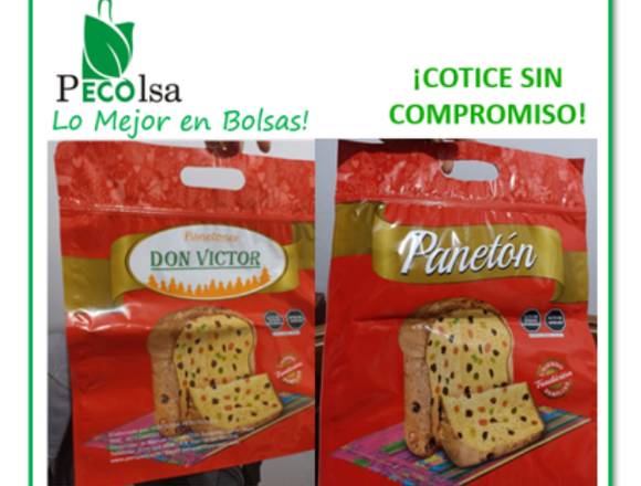 BOLSAS PARA PANETON - PECOLSA