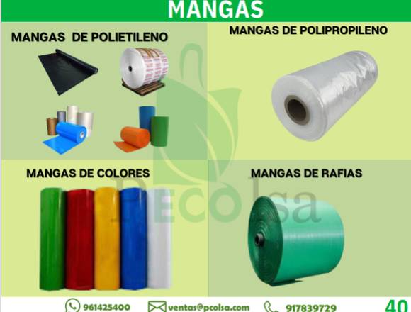 MANGAS PLÁSTICAS - PECOLSA