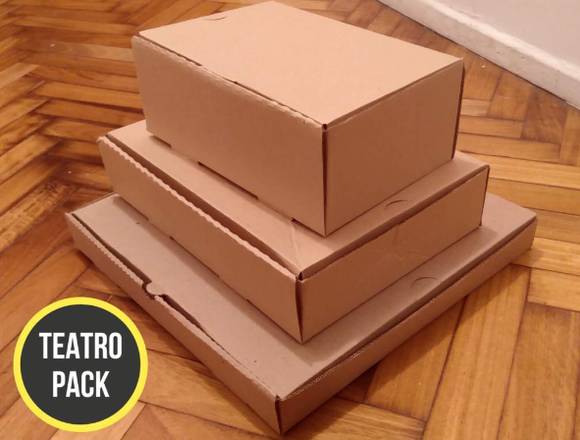 Cajas para envios delivery hamburguesas pizzas rop