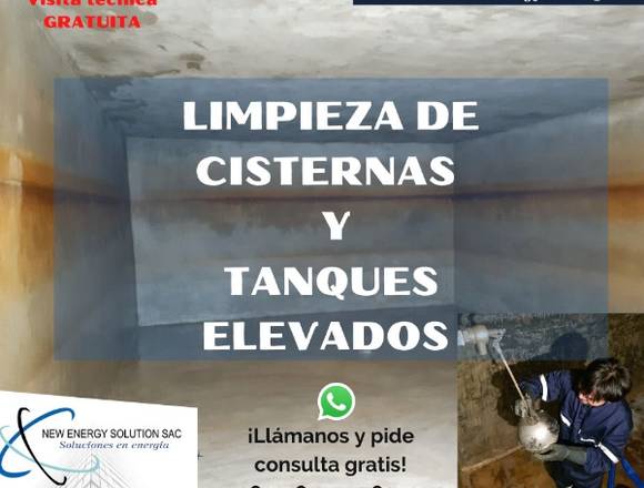 LIMPIEZA DE CISTERNAS Y TANQUE ELEVADOS 