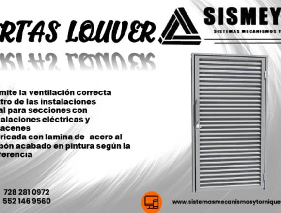 puerta louver sismeytor 