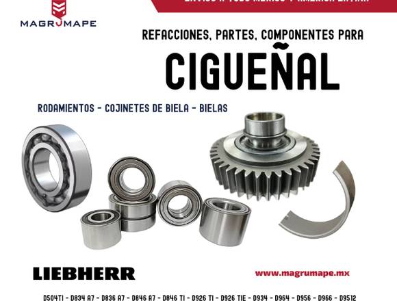 CIGUEÑAL MOTOR LIEBHERR