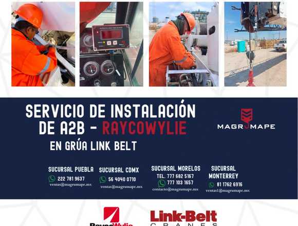 SERVICIO DE INSTALACIÓN DE A2B RAYCOWYLIE