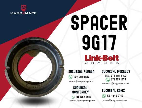 SPACER 9G7 LINK-BELT CRANES