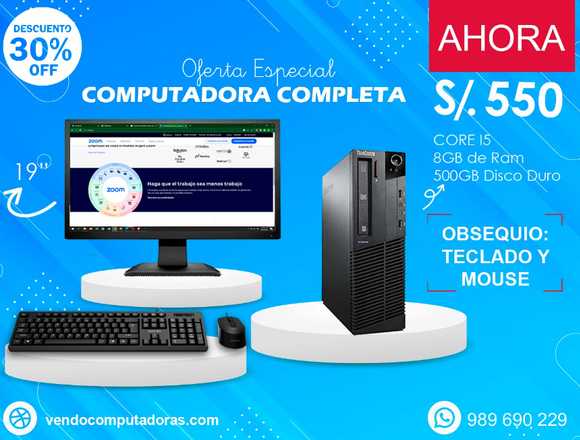  Computadora Lenovo en Descuento