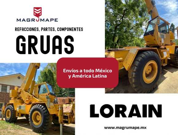 Partes para grúas Lorain 