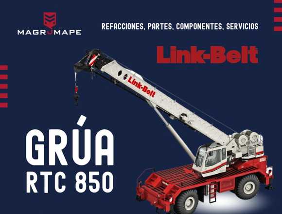 Componentes para grúa RTC850 Link Belt