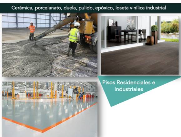 PISOS INDUSTRIALES Y PARA AREAS COMUNES