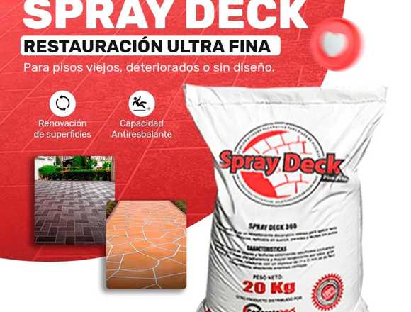 Venta de materiales Spray deck