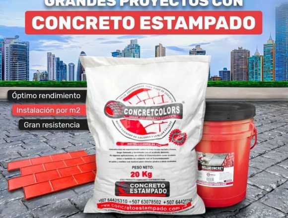 Transforma tus Espacios con Concreto Estampado 